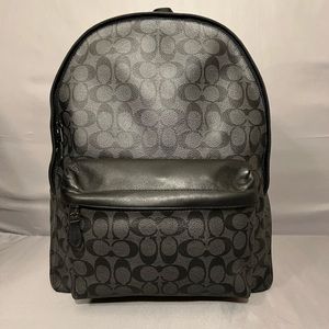 Coach Signature Canvas Backback